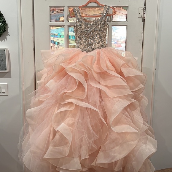 Champagne Pink Quince Dress - Picture 5 of 6